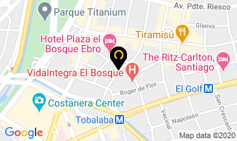Mapa de Impakta Consultores Ltda en Las Condes