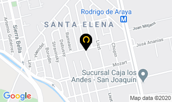 Mapa de Importadora Ridel Ltda. en San Joaquín