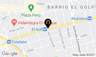Mapa de Imprenta El Golf en Las Condes