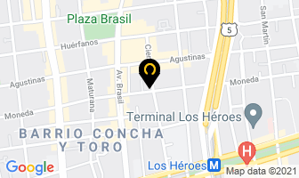 Mapa de Impresos Lahosa S.a. en Santiago