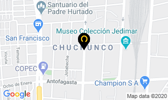 Mapa de Inamec Ltda. en Santiago