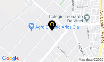 Mapa de Incor Ltda. en Arica