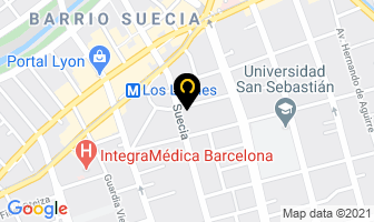 Mapa de Independientes en Santiago