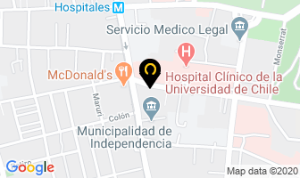 Mapa de Industrial Y Comercial Pite Ltda. en Santiago