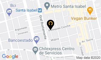 Mapa de Ingeserco en Providencia