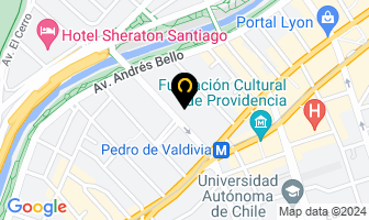 Mapa de Inmobiliaria Vimontt en Providencia
