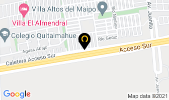 Mapa de Internacional en Puente Alto