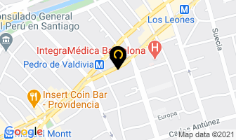 Mapa de Inversiones Amaranto Ltda. en Puente Alto