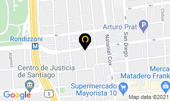 Mapa de Isp Service S.a. en Santiago