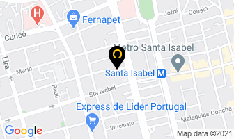 Mapa de Isstec Ltda. en Santiago