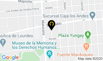 Mapa de Jaime Marticorena Remates en Santiago