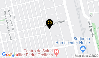 Mapa de Jeans Kattita en Santiago
