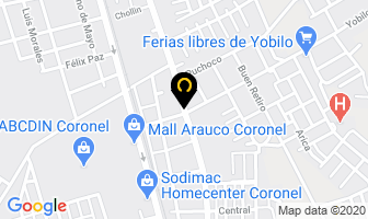 Mapa de Jnortizpropiedades en Coronel