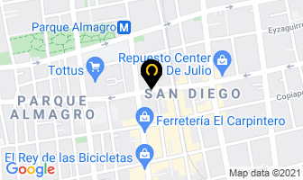 Mapa de Kohen, Jack Representantes De Industrias Extranjeras en Santiago