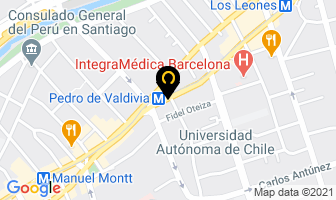 Mapa de Krystal Pictures Ltda. en Providencia
