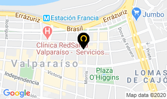 Mapa de Kupermetal en Valparaíso