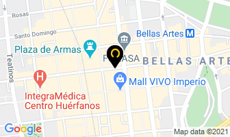 Mapa de Kuvasz Solutions en Santiago