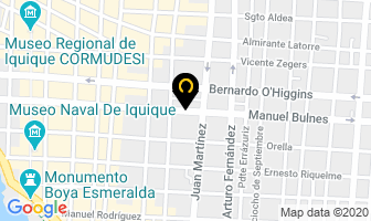 Mapa de La Casa De La Piola en Iquique