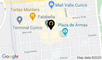 Mapa de La Polar en Curicó