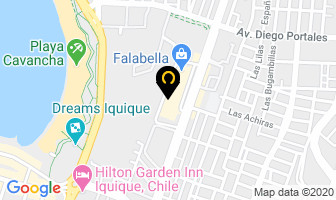 Mapa de La Polar en Iquique
