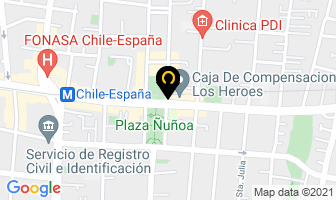 Mapa de La Taverna Della Piazza en Santiago