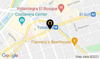 Mapa de La Vera Pizza en Santiago