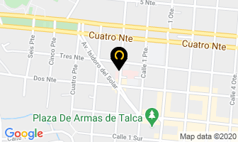 Mapa de Laboratorio Clinico Loncomilla en Talca