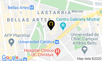 Mapa de Laplace en Santiago
