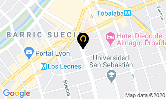 Mapa de Le Cocktail en Providencia