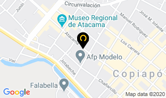 Mapa de  Le Creperie  en Copiapó