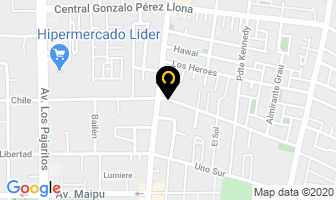 Mapa de Letreros Maipu en Maipú