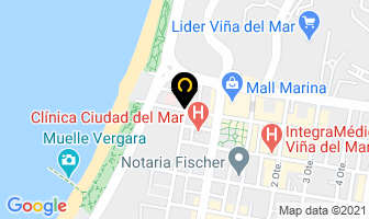 Mapa de Lezana S. Gilda en Viña del Mar