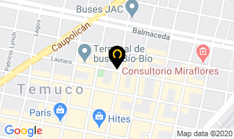 Mapa de Libreria Arbolito en Temuco
