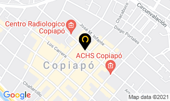 Mapa de Librería Artículos Oficina Escolares Computación Copiapó en Copiapó