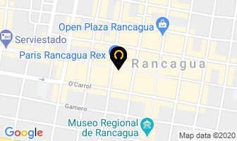Mapa de Libreria Cervantes en Rancagua