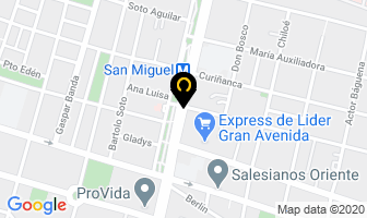 Mapa de Libreria San Miguel en Santiago