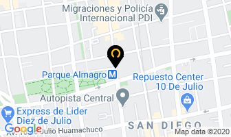 Mapa de Libros Fariña en Santiago