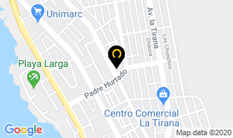 Mapa de Lineal Producciones en Iquique