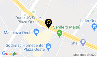 Mapa de Locales De Massage Express en Santiago