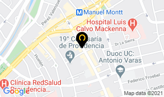 Mapa de Los Cuates en Santiago