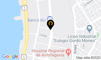 Mapa de Maco Internacional S.a. en Antofagasta