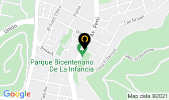 Mapa de Maderas Alhue Ltda. en Recoleta