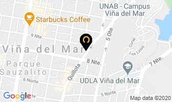 Mapa de Maderas Del Sur en Viña del Mar