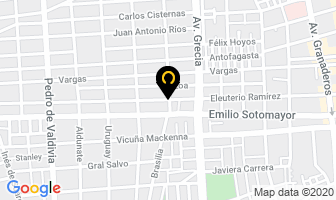 Mapa de Magic Service Ltda. en Calama
