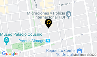 Mapa de Magno Impresores en Santiago