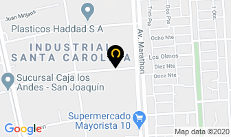 Mapa de Manufacturas Eblen S.a. en Macul