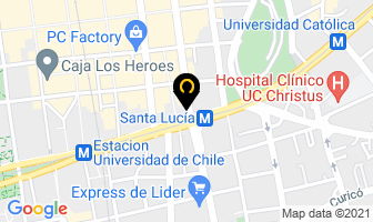 Mapa de Marbella en Santiago