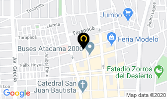 Mapa de Mariscal Jp Restaurante en Calama
