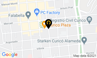 Mapa de Massa Mautino Manuel en Curicó