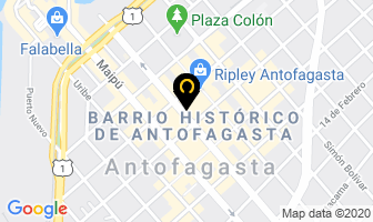 Mapa de Mauro en Antofagasta